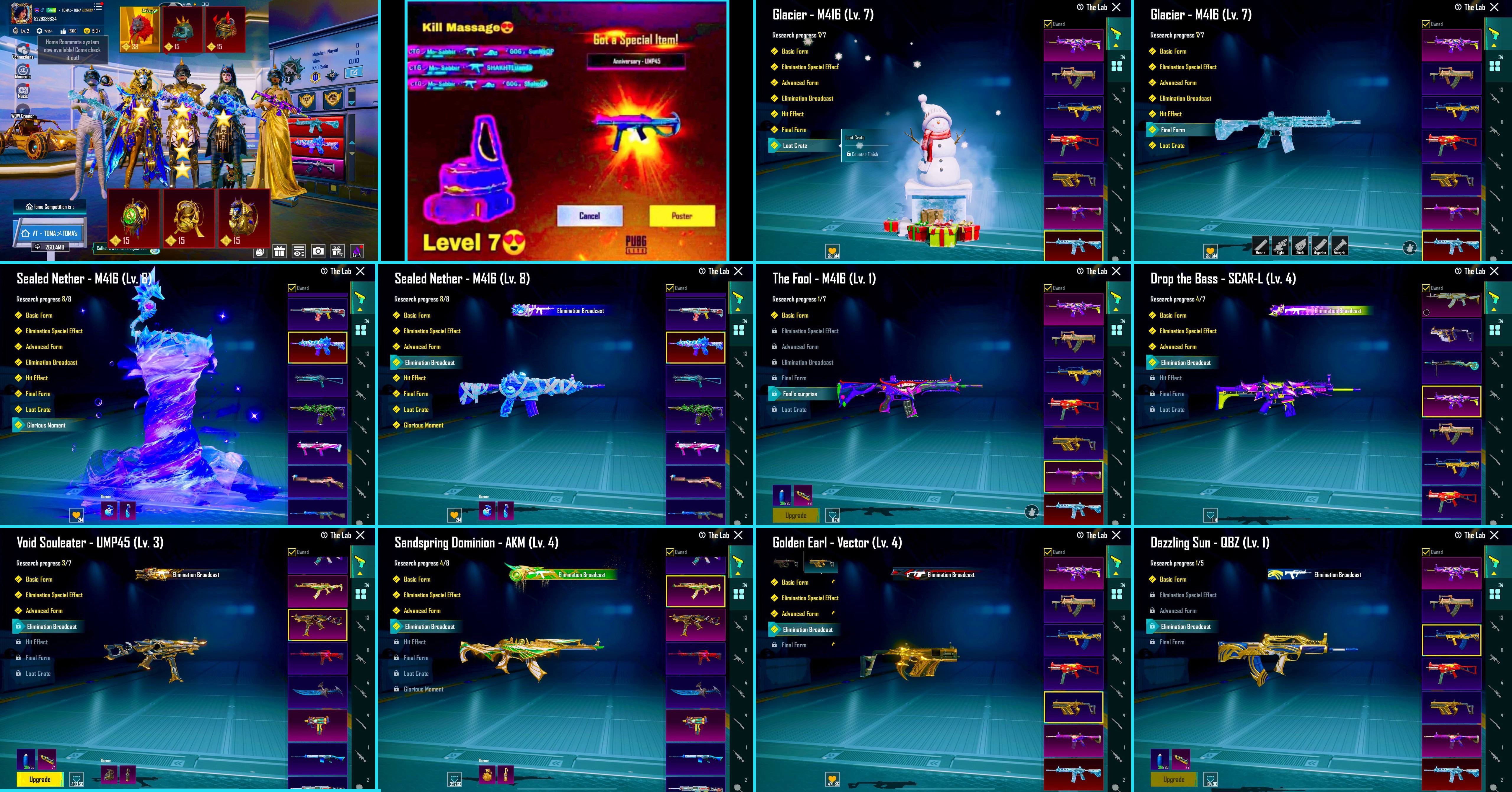 Account pubg ងម្លៃ390$